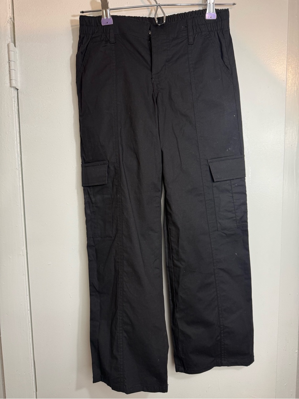 art class Black Cargo-Style Kids Pants